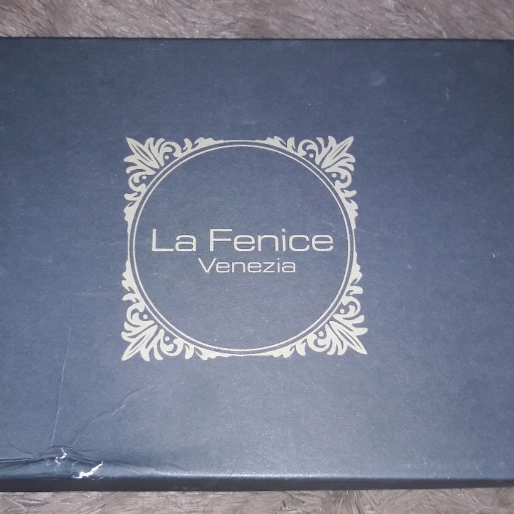 La fenice venezia leather flats